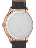 Tissot T Classic Tradition Blue Dial Brown Leather Strap Watch For Men - T063.610.36.047.00 Authentic Buy Shop Now