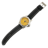 Breitling Avenger Automatic 45 Seawolf Yellow Dial Black Nylon Strap Watch for Men - A17319101I1X1 Authentic Buy Shop Now