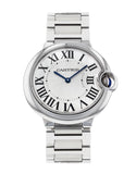 Cartier Ballon Bleu De Cartier Silver Dial Silver Steel Strap Watch for Women - W69011Z4 Authentic Buy Shop Now
