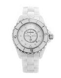 Chanel J12 Diamonds Ceramic White Dial White Steel Strap Watch for Women - J12 H1628 Authentic Buy Shop Now