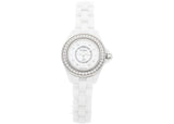Chanel J12 Diamonds Quartz White Dial White Steel Strap Watch for Women - J12 H2572 Authentic Buy Shop Now