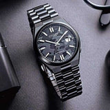 Citizen Tsuyosa Automatic Camouflage Black Dial Black Steel Strap Watch For Men - NJ0155-87E Authentic Buy Shop Now