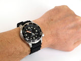 Citizen Eco Drive Pro Master Diver Black Dial Black Steel Strap Watch For Men - BN0150-28E Authentic Buy Shop Now