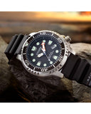 Citizen Eco Drive Pro Master Diver Black Dial Black Steel Strap Watch For Men - BN0150-28E Authentic Buy Shop Now