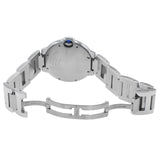 Cartier Ballon Bleu De Cartier Silver Dial Silver Steel Strap Watch for Women - WSBB0048 Authentic Buy Shop Now