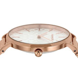Coach Perry Silver Dial Rose Gold Mesh Bracelet Watch for Women - 14503386 Authentic Buy Shop Now
