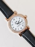 Coach Madison White Dial Black Leather Strap Watch for Women - 14503396 Authentic Buy Shop Now