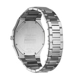D1 Milano Ultra Thin Moss Green Dial Silver Steel Strap Watch for Men - D1-UTBJ06 Authentic Buy Shop Now