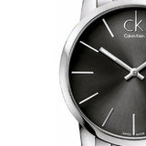 Calvin Klein City Black Dial Silver Steel Strap Watch for Men - K2G21161 Authentic Buy Shop Now