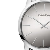 Calvin Klein City Silver Dial Silver Steel Strap Watch for Women - K2G23148 Authentic Buy Shop Now