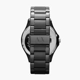 Armani Exchange Hampton Chronograph Black Dial Black Steel Strap Watch For Men - AX2192 Authentic Buy Shop Now