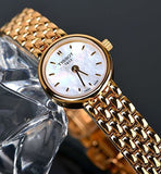 Tissot T Lady Lovely Mother of Pearl Dial Rose Gold Steel Strap Watch For Women - T058.009.33.111.00 Authentic Buy Shop Now