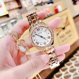 Guess Cosmo Diamonds Silver Dial Rose Gold Steel Strap Watch For Women - GW0033L3 Authentic Buy Shop Now