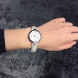 Tissot T Lady Flamingo White Dial White Leather Strap Watch For Women - T094.210.16.011.00 Authentic Buy Shop Now