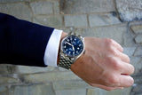 IWC Le Petit Prince XVIII Edition Blue Dial Silver Steel Strap Watch for Men - IW327014 Authentic Buy Shop Now