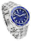 Tag Heuer Aquaracer Calibre 5 Automatic Blue Dial Silver Steel Strap Watch for Men - WAK2111.BA0830 Authentic Buy Shop Now