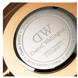Daniel Wellington Classic Oxford White Dial Two Tone NATO Strap Watch For Men - DW00100001 Authentic Buy Shop Now