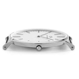 Daniel Wellington Classic Reading White Dial Black Leather Strap Watch For Women - DW00100058 Authentic Buy Shop Now