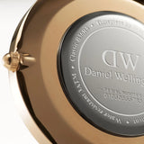 Daniel Wellington Classic York White Dial Brown Leather Strap Watch For Women - DW00100038 Authentic Buy Shop Now