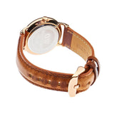 Daniel Wellington Classy St Mawes White Dial Brown Leather Strap Watch For Women - DW00100059 Authentic Buy Shop Now