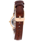 Daniel Wellington Classy St Mawes White Dial Brown Leather Strap Watch For Women - DW00100059 Authentic Buy Shop Now