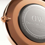 Daniel Wellington Bristol Black Dial Brown Leather Strap Watch For Men - DW00100125 Authentic Buy Shop Now