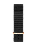 Daniel Wellington Classic Cornwall Black Dial Black NATO Strap Watch For Women - DW00100150 Authentic Buy Shop Now