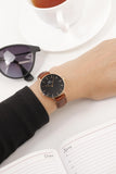 Daniel Wellington Petite St Mawes Black Dial Brown Leather Strap Watch For Women - DW00100169 Authentic Buy Shop Now