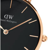 Daniel Wellington Classic Petite Cornwall Black Dial Black NATO Strap Watch For Women - DW00100215 Authentic Buy Shop Now