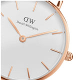 Daniel Wellington Classic Petite Cornwall White Dial Green NATO Strap Watch For Women - DW00100253 Authentic Buy Shop Now