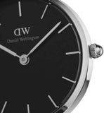 Daniel Wellington Classic Petite Bristol Black Dial Brown Leather Strap Watch For Women - DW00100233 Authentic Buy Shop Now