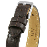Daniel Wellington Classic Petite York White Dial Brown Leather Strap Watch For Women - DW00100244 Authentic Buy Shop Now
