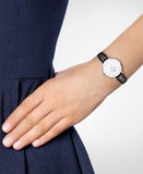 Daniel Wellington Classic Petite York White Dial Brown Leather Strap Watch For Women - DW00100244 Authentic Buy Shop Now
