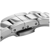 Daniel Wellington Iconic White Dial Silver Steel Strap Watch For Men - DW00100341 Authentic Buy Shop Now