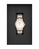 Daniel Wellington Iconic Link White Dial Two Tone Steel Strap Watch For Women - DW00100359 Authentic Buy Shop Now