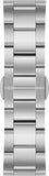 Daniel Wellington Iconic Chronograph Link Blue Dial Silver Steel Strap Watch For Men - DW00100644 Authentic Buy Shop Now