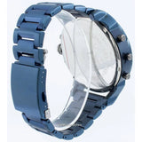 Diesel Daddy 2.0 Chronograph Grey Dial Blue Steel Strap Watch For Men - DZ7414 Authentic Buy Shop Now