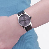 Calvin Klein City Black Dial Black Leather Strap Watch For Women - K2G23107 Authentic Buy Shop Now