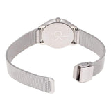 Calvin Klein Minimal Black Dial Silver Mesh Bracelet Watch for Women - K3M52151 Authentic Buy Shop Now