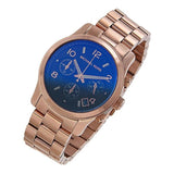 Michael Kors Runway Iridescent Dial Rose Gold Steel Strap Watch for Women - MK5940 Authentic Buy Shop Now