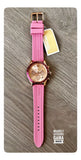 Michael Kors Berkley Quartz Rose Gold Dial Pink Rubber Strap Watch for Women - MKO1039 Authentic Buy Shop Now
