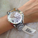 Michael Kors Bradshaw Silver Dial Silver Steel Strap Watch for Men - MK5535 Authentic Buy Shop Now