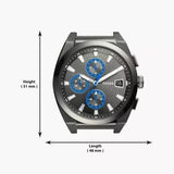 Fossil Everett Chronograph Grey Dial Grey Steel Strap Watch for Men - FS5830 Authentic Buy Shop Now