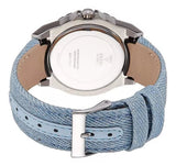 Guess Limelight Quartz Blue Dial Blue Leather Strap Watch For Men - W0775l1 Authentic Buy Shop Now