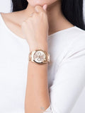 Fossil Boyfriend Multifunction Rose Gold Dial Rose Gold Steel Strap Watch for Women - ES3885 Authentic Buy Shop Now