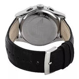 Emporio Armani Valente Chronograph Black Dial Black Leather Strap Watch For Men - AR1633 Authentic Buy Shop Now