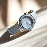 Guess Limelight Quartz Blue Dial Blue Leather Strap Watch For Men - W0775l1 Authentic Buy Shop Now