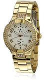 Guess Mini Prism Diamonds White Dial Gold Steel Strap Watch for Women - W15072L1 Authentic Buy Shop Now