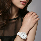 Michael Kors Runway White Dial White Steel Strap Watch for Women - MK5188 Authentic Buy Shop Now