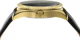 Michael Kors Lexington Black Dial Black Leather Strap Watch For Women - MK4748 Authentic Buy Shop Now